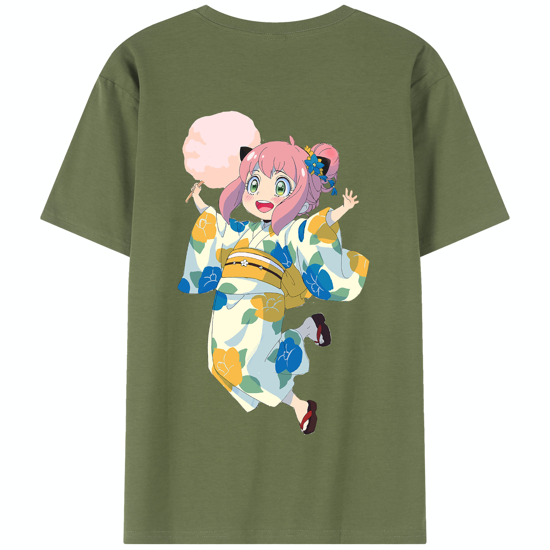 （画像用） SPY×FAMILY间谍家家酒 綿100％半袖Tシャツ（背面プリント）